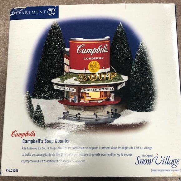 Dept 56 Campbell’s Soup Counter - Picture 2 of 10